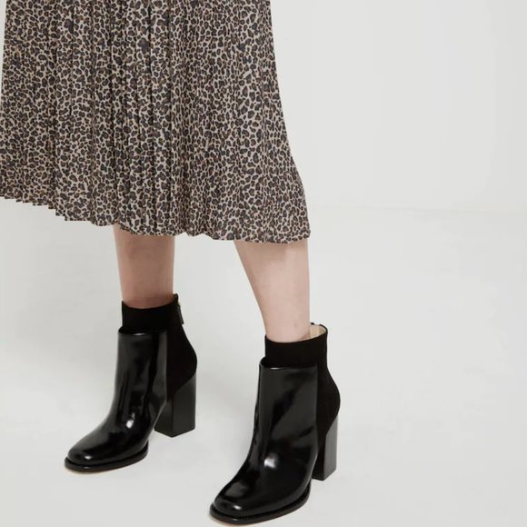 Frank & Oak Dresses & Skirts - NWT Leopard midi Skirt XS